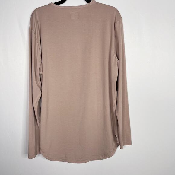 Cuts Mens XXL Elongated Mountain Mist AO Long Sleeve Curve Hem Tee Tshirt 2XL - Picture 2 of 7